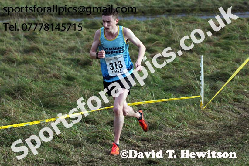 Senior mens North Eastern Cross Country, 2018 Northern Cross Country Champs., Wrekenton, Gateshead. Photo:  David T. Hewitson/Sports for All Pics